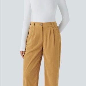*NWT* Mid Rise Zipper Pocket Corduroy Casual Pants - XLT